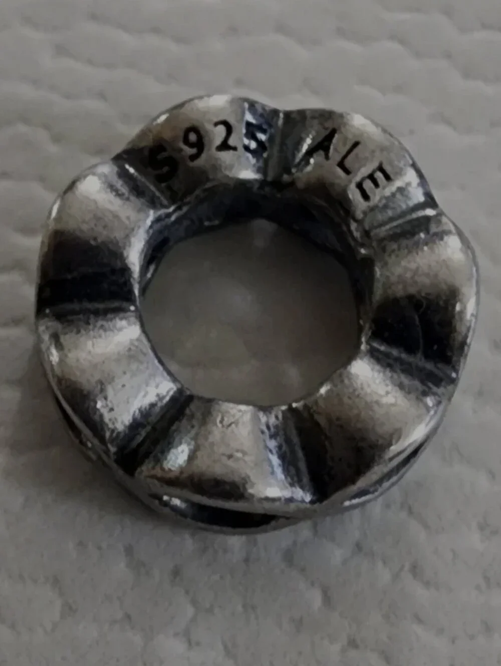 Authentic Pandora Sterling Silver 925 Open Sky Spacer Charm